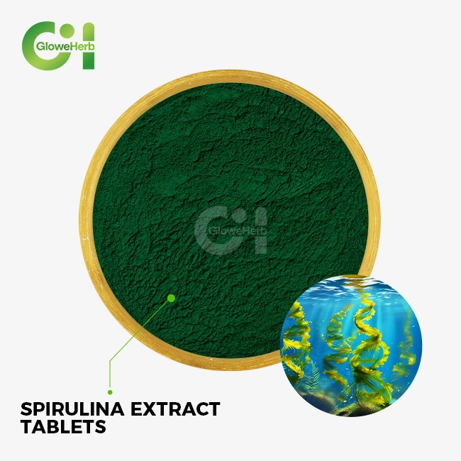 Spirulina extract tablets